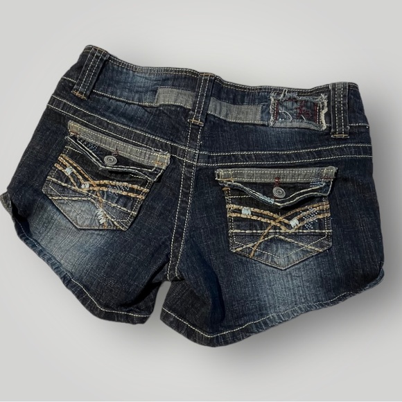 Hydraulic Denim Shorts - Picture 14 of 15